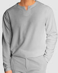 Gentleman's Simple V-Neck Cotton T-Shirt