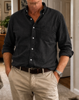 Mivanity Savior Men's Daily Classic Washed Shirt