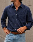 Mivanity Men's Classic Fit Comfort Shirt