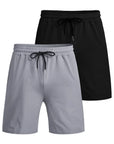 Mivanity 2-Pack Quick Dry Gym Shorts