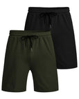Mivanity 2-Pack Quick Dry Gym Shorts