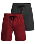 Mivanity 2-Pack Quick Dry Gym Shorts