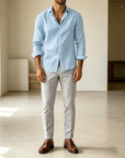 Mivanity Basic Casual Cotton Shirts