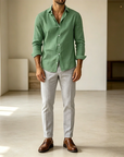 Mivanity Basic Casual Cotton Shirts