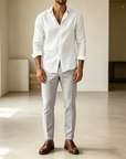 Mivanity Basic Casual Cotton Shirts