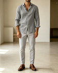 Mivanity Basic Casual Cotton Shirts