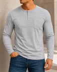 Mivanity Basic Pullover Long Sleeve T-Shirts