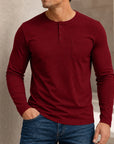 Mivanity Basic Pullover Long Sleeve T-Shirts