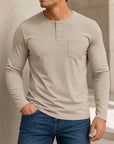 Mivanity Basic Pullover Long Sleeve T-Shirts
