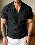 Mivanity Beathable Corduroy Polo Shirts