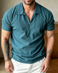 Mivanity Beathable Corduroy Polo Shirts