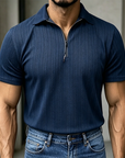 Mivanity Breathable Summer Knit Polo Shirts
