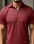 Mivanity Breathable Summer Knit Polo Shirts