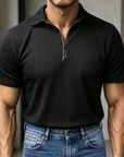 Mivanity Breathable Summer Knit Polo Shirts