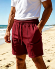 Mivanity Casual Comfort Waffle Shorts
