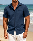 Mivanity Casual Linen Button Down Shirts