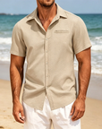 Mivanity Casual Linen Button Down Shirts