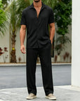 Mivanity Casual Loose Fit Shirt Sets
