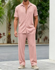 Mivanity Casual Loose Fit Shirt Sets