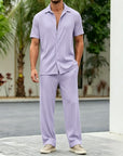 Mivanity Casual Loose Fit Shirt Sets