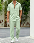 Mivanity Casual Loose Fit Shirt Sets