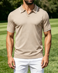 Mivanity Casual Old Money Knit Polo Shirts