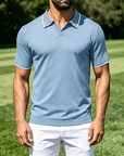Mivanity Casual Old Money Knit Polo Shirts