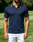 Mivanity Casual Old Money Knit Polo Shirts