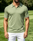 Mivanity Casual Old Money Knit Polo Shirts