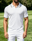 Mivanity Casual Old Money Knit Polo Shirts