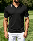Mivanity Casual Old Money Knit Polo Shirts
