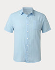 Mivanity Casual Striped Textured Shirts