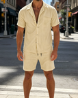 Mivanity Casual Versatile Vacation Shirt Sets