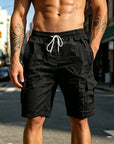 Mivanity Classic Breathable Cotton Cargo Shorts
