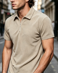 Mivanity Classic Comfort Corduroy Polo Shirts