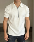 Mivanity Classic Soft Textured Polo Shirts