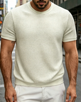 Mivanity Comfort Knit Basic T-Shirts