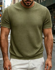 Mivanity Comfort Knit Basic T-Shirts