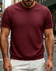 Mivanity Comfort Knit Basic T-Shirts