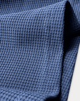 Mivanity Comfy Versatile Waffle Henley Shirt