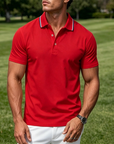 Mivanity Fashion Loose Fit Polo Shirts