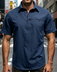 Mivanity Lightweight linen polo shirts
