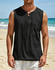 Mivanity Linen Tank Top