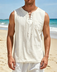 Mivanity Linen Tank Top
