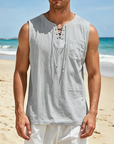 Mivanity Linen Tank Top