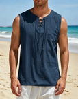 Mivanity Linen Tank Top
