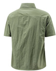 Mivanity Men's 2-Piece Short-Sleeve Shirt Cargo Pants Sets