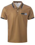 Mivanity Men's Business Casual Polo Shirts