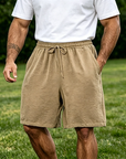 Mivanity Men's Casual Simple Solid Color Comfortable Shorts