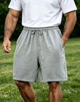 Mivanity Men's Casual Simple Solid Color Comfortable Shorts